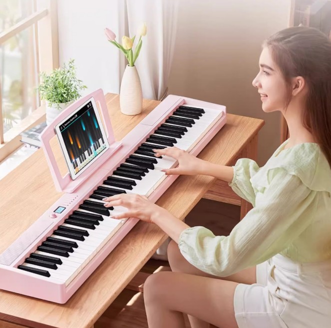 高顏值智能鋼琴新寵，特倫斯V30 Pro折疊琴出圈了！